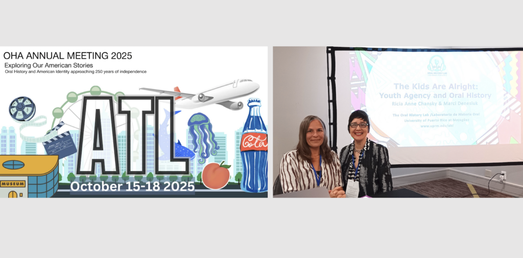 The OHL at the 2025 Oral History Association Annual Meeting